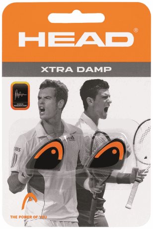 HEAD Xtra Damp Black/Orange