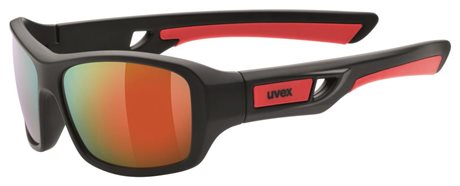 UVEX SGL 505, BLACK MAT RED