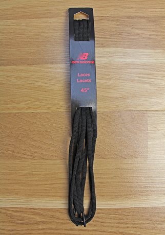 New Balance Athletic Oval Laces Black