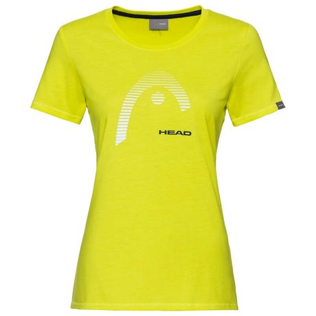 HEAD Club Lara T-Shirt Women Yellow