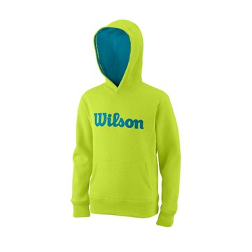 Produkt Wilson Y Script Cotton PO Hoody Lime Popsicle/Barrier Reef