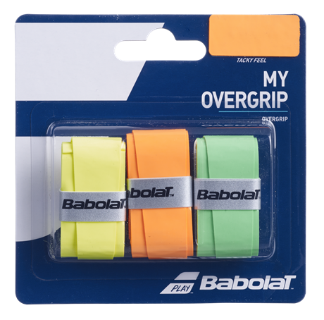 Babolat My Overgrip X3 Green/Yellow/Orange