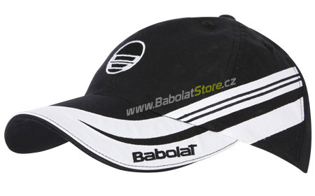 Babolat Cap III černá – prodyšná čepice tenis junior