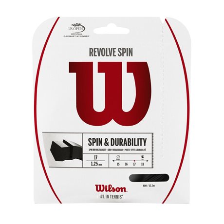 Wilson Revolve Spin 12m 1,25 Black