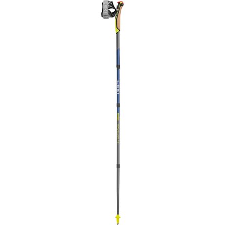 Leki Traveller FX.One Carbon silvergrey/midnightblue dark metallic/neonyellow 65325821